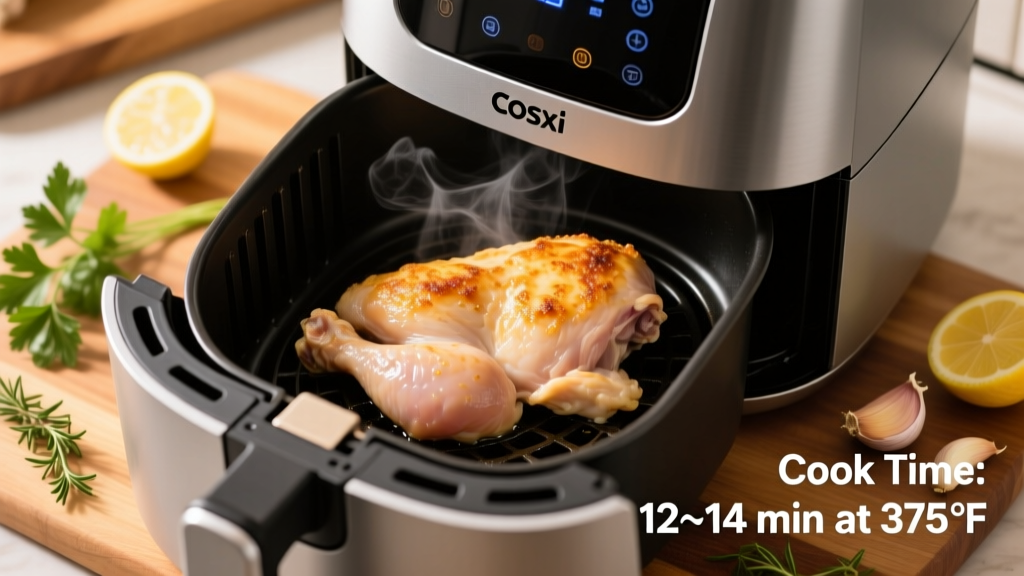 How Long Does Chicken Breast Cook in a Cosori Air Fryer?