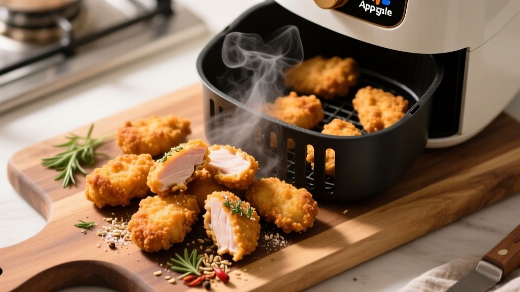 Air Fry Applegate Naturals Chicken Nuggets Perfectly