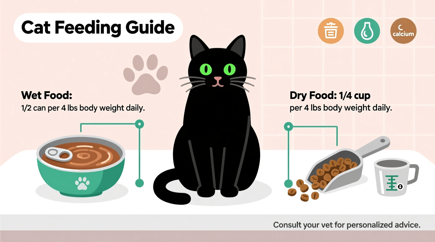 Cat Food Portions: Wet & Dry Feeding Guidelines