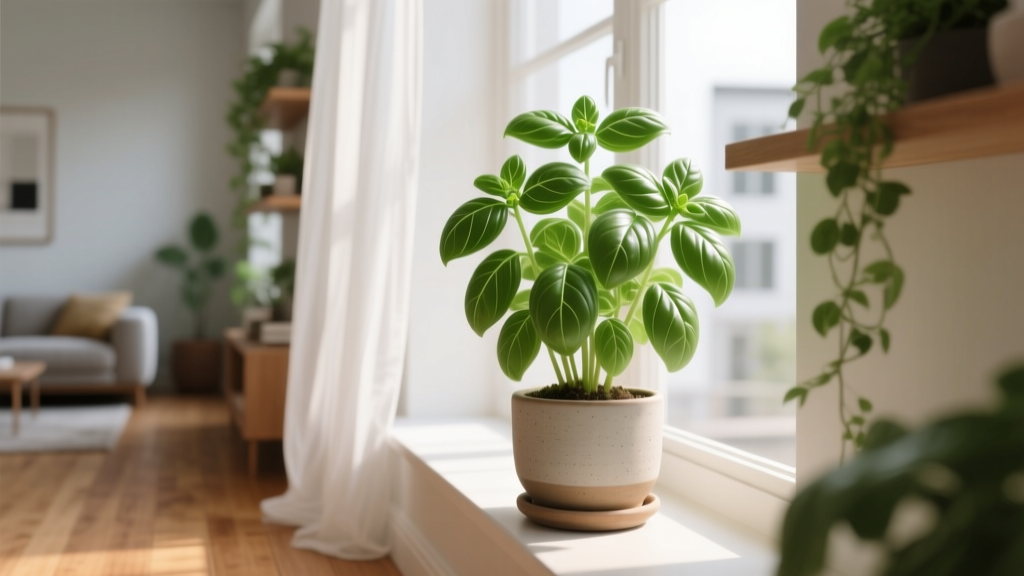 Indoor Basil Care Guide: Watering & Repotting Tips