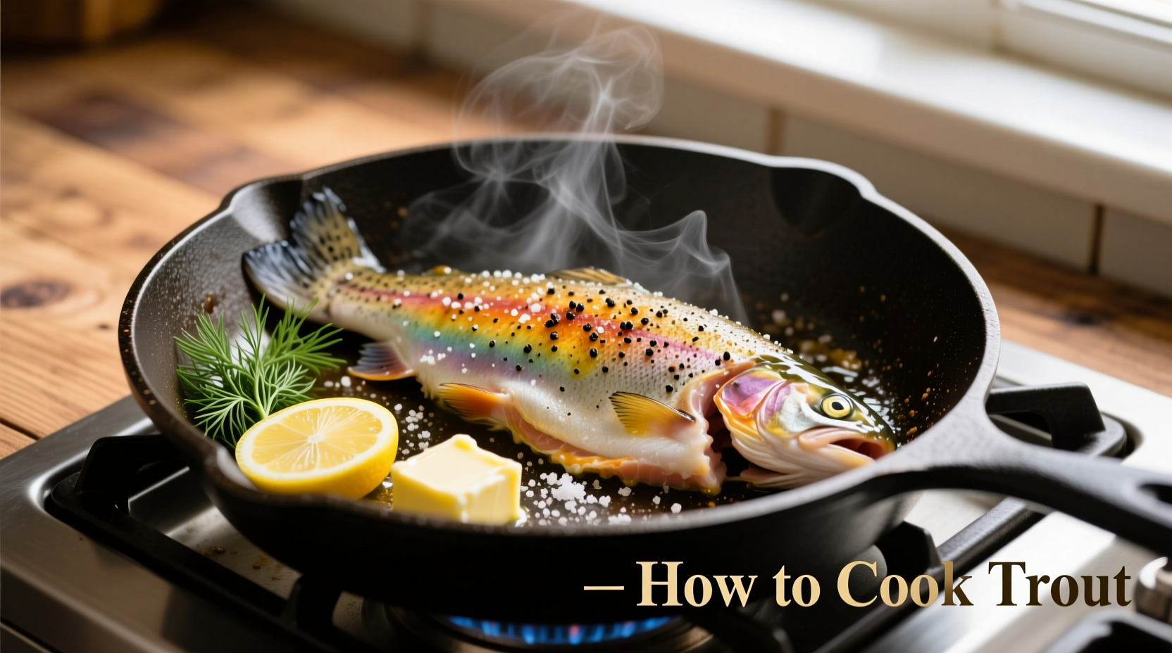 how do you cook trout