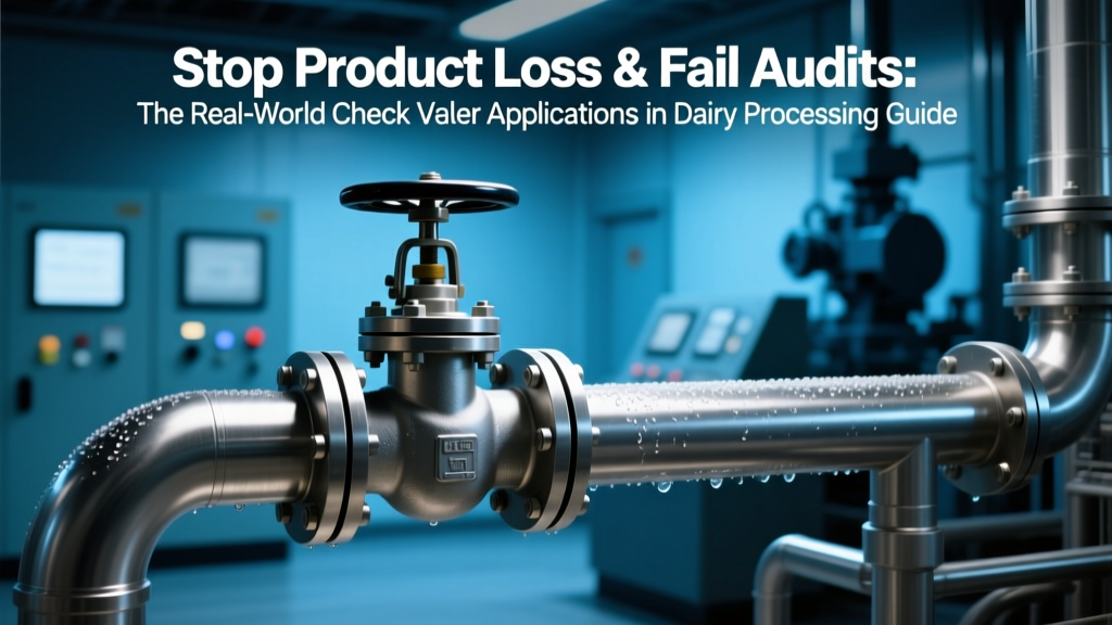Dairy Check Valves: 3-A Compliance & 5 Quick Fixes