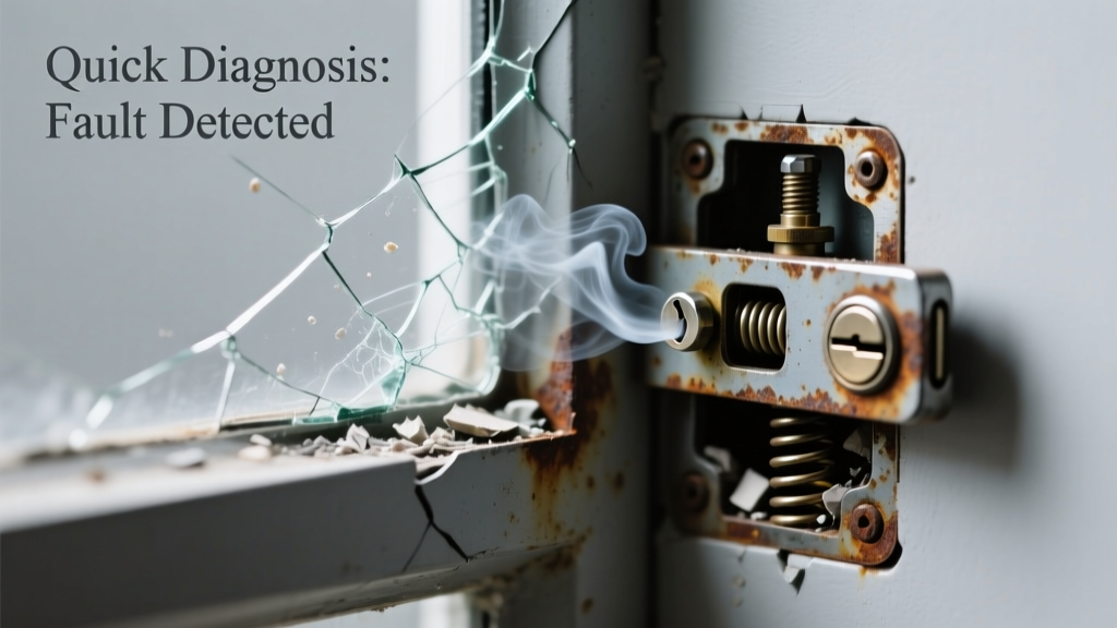 Broken Window Lock Smells Bad: Quick Diagnosis