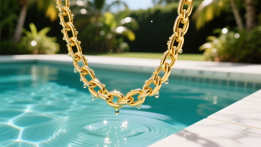 Can You Wear a Gold Chain Necklace in the Pool?