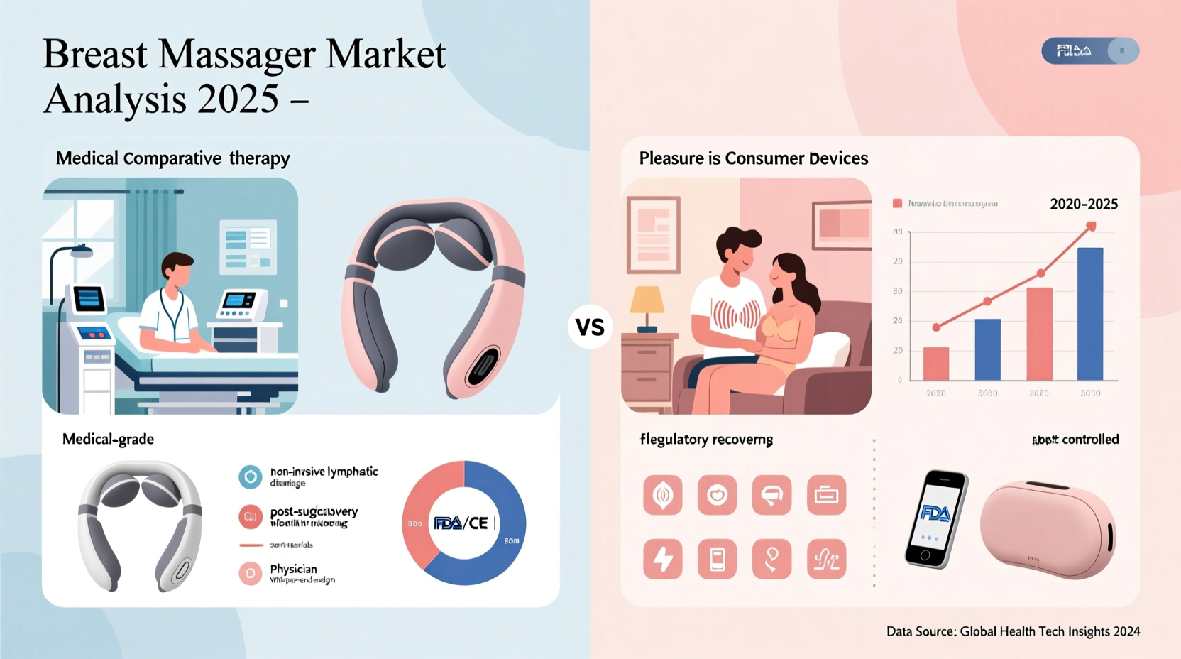 best selling breast massager vibrator