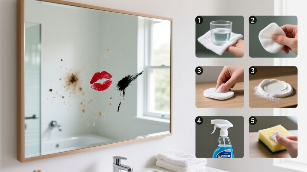 How to Get Makeup Out of Mirror: 5 Proven Methods