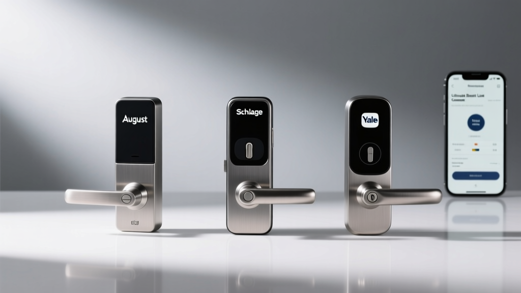August vs Schlage vs Yale: Ultimate Smart Lock Comparison