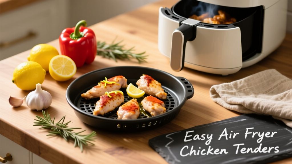 Easy Air Fryer Chicken Tenders Without Breading