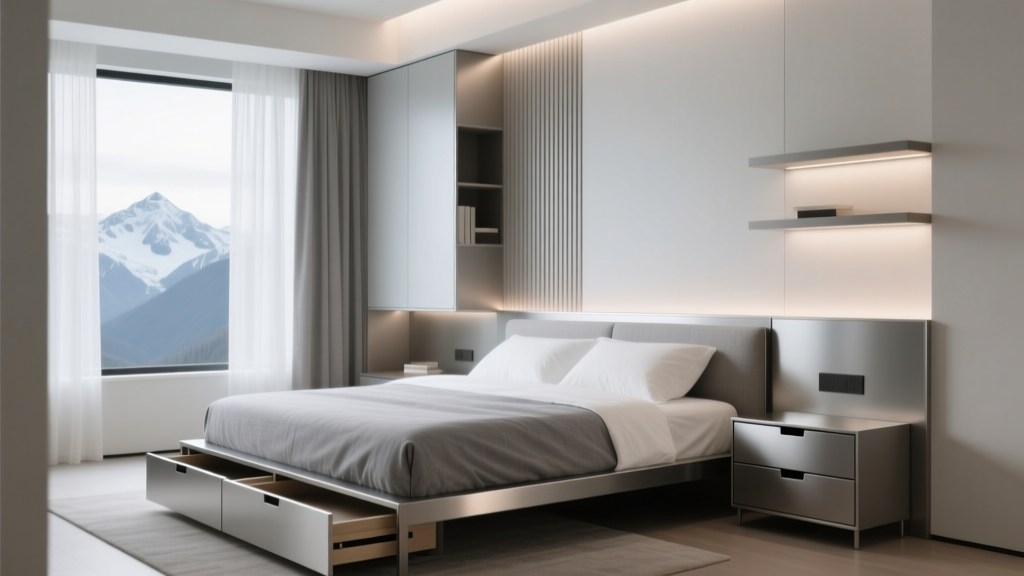 America Glacier Point Bedroom Set for Small Spaces