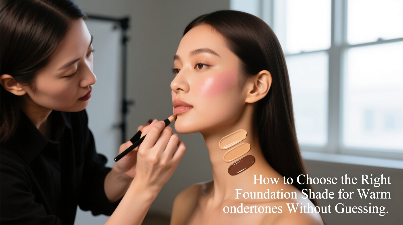 how to choose the right foundation shade for warm undertones without guessing