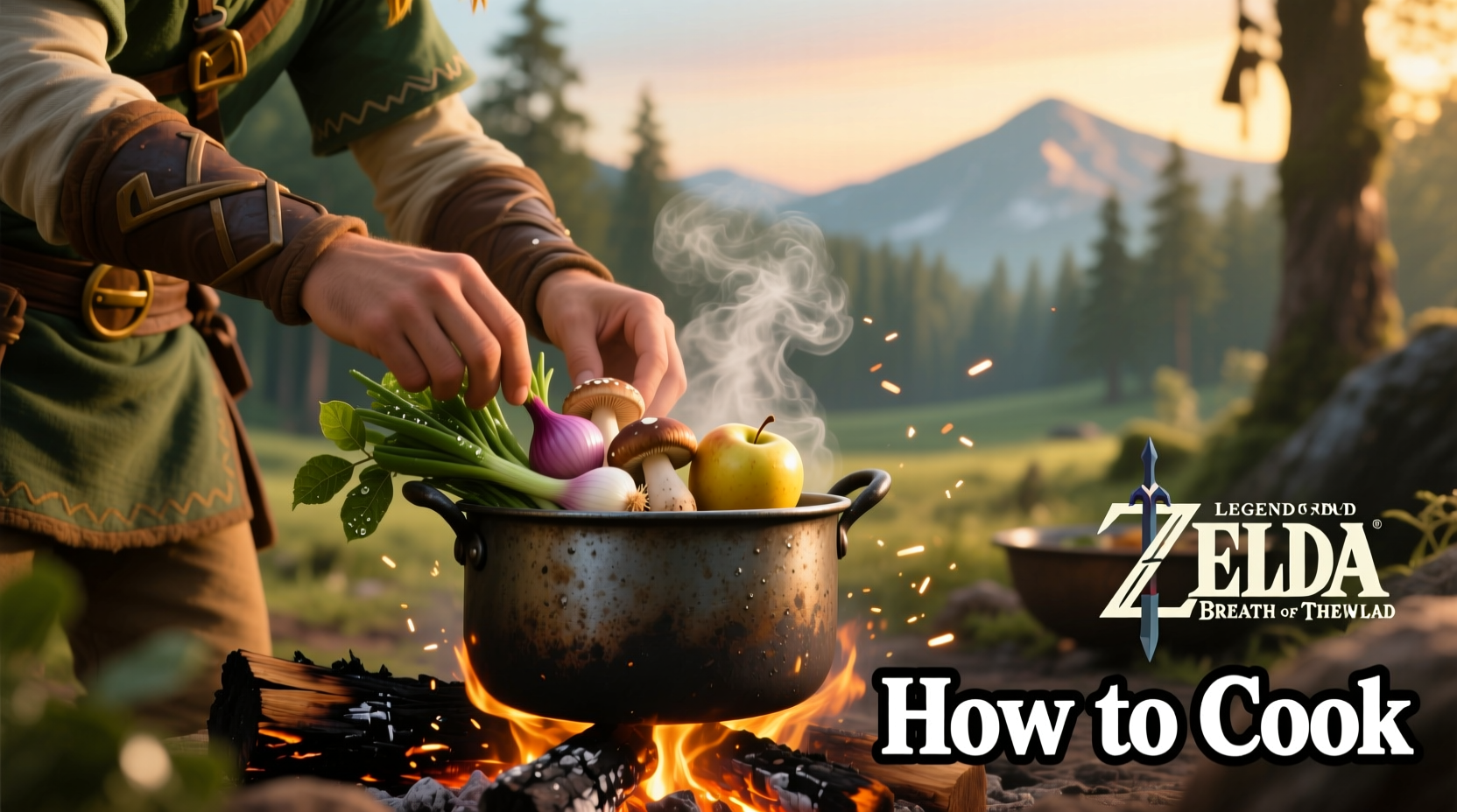 how do you cook in breath of the wild
