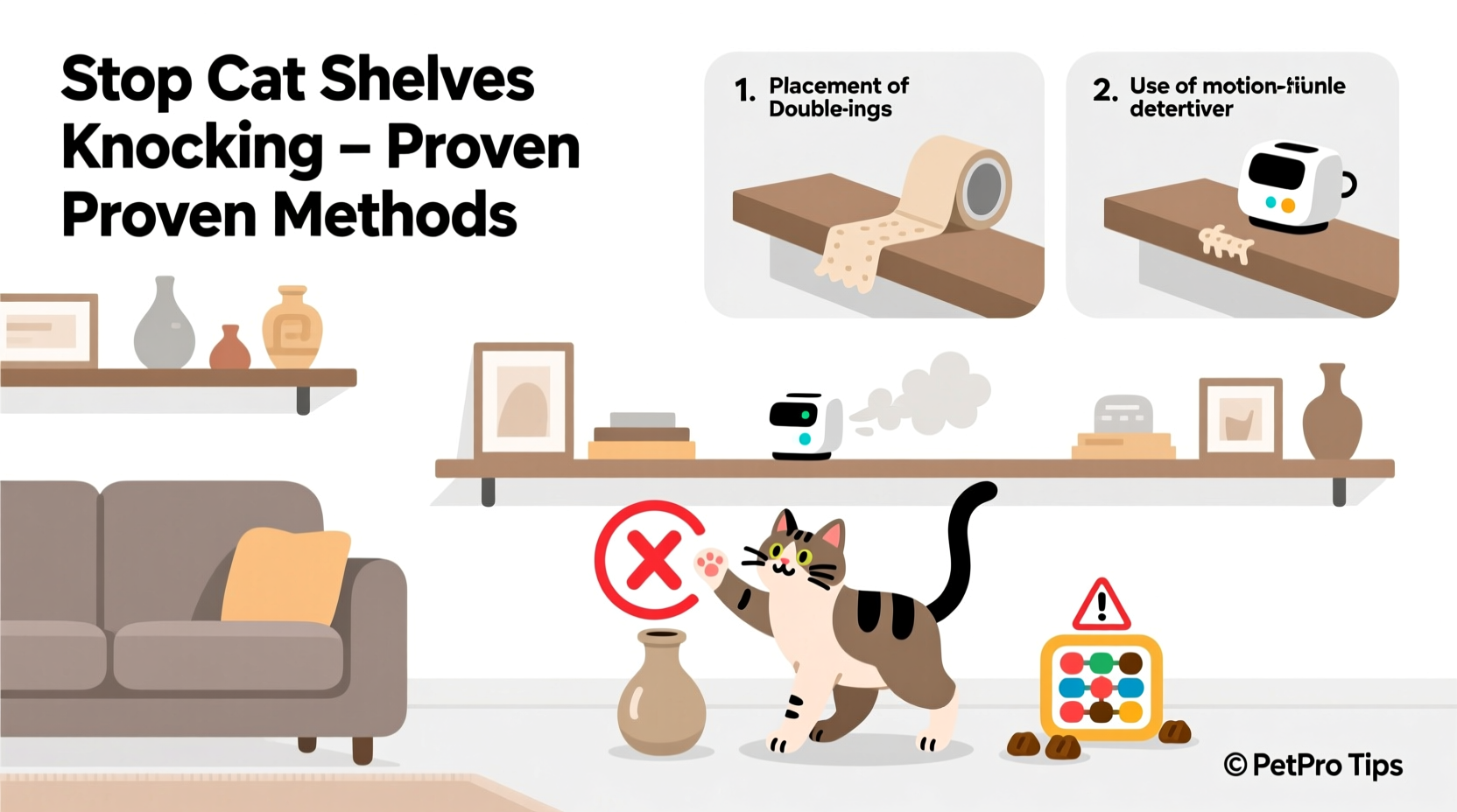 how to stop your cat from knocking things off shelves proven training methods