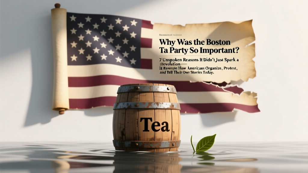 Boston Tea Party: 7 Unspoken Reasons It Still Matters
