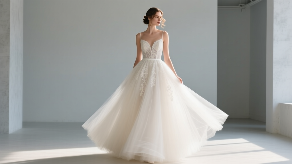 A-Line Tulle Wedding Dress: Flattering for Every Bride