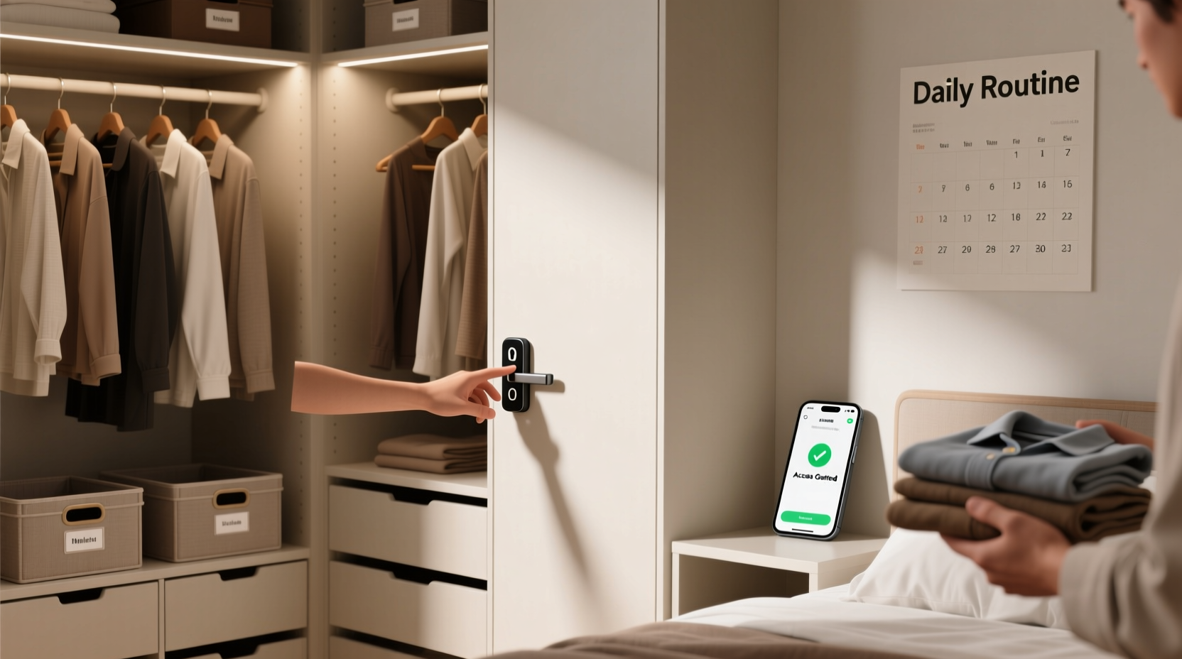 closet organization tips smart locks worth it