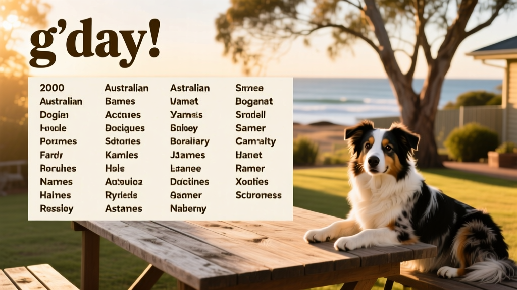G'day! 200 Australian Dog Names Perfect for Your Best Mate