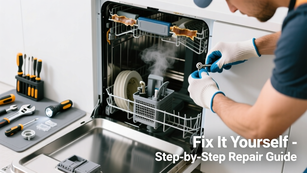 Fix a Smelly, Malfunctioning Dishwasher Yourself
