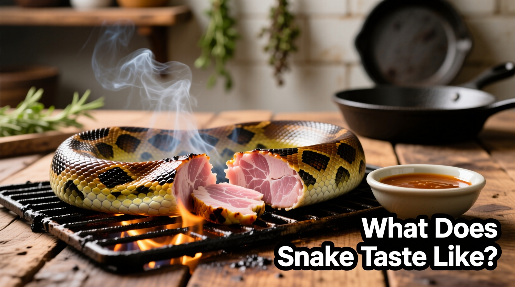 What Does Snake Taste Like? Flavor Facts Revealed