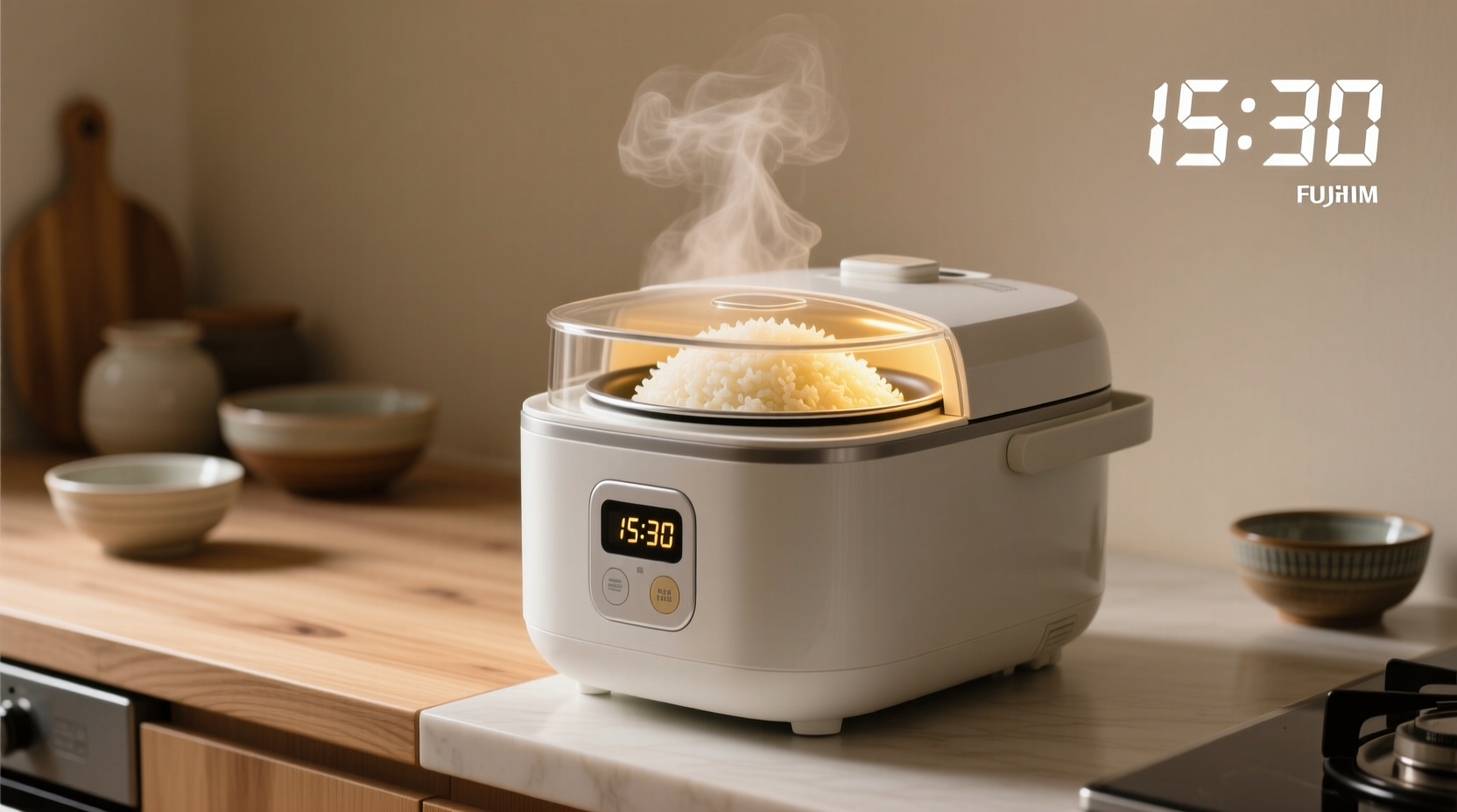 how long rice cooker