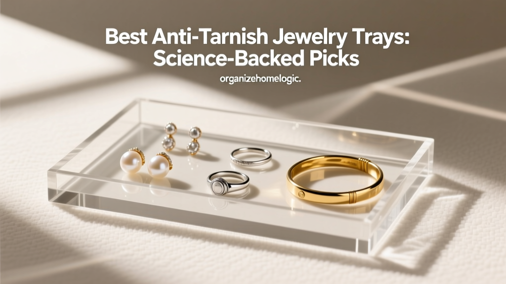 Best Anti-Tarnish Jewelry Trays: Science-Backed Picks