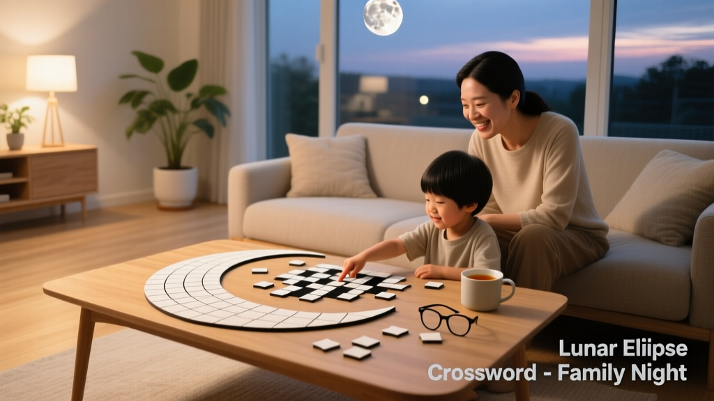 Lunar Eclipse Crossword Puzzle: A Family-Friendly STEM Activity for Skywatchers of All Ages