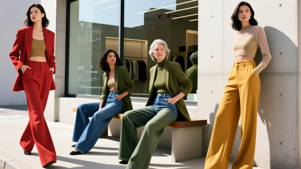 High Waisted Wide Leg Jeans: Flattering for All?