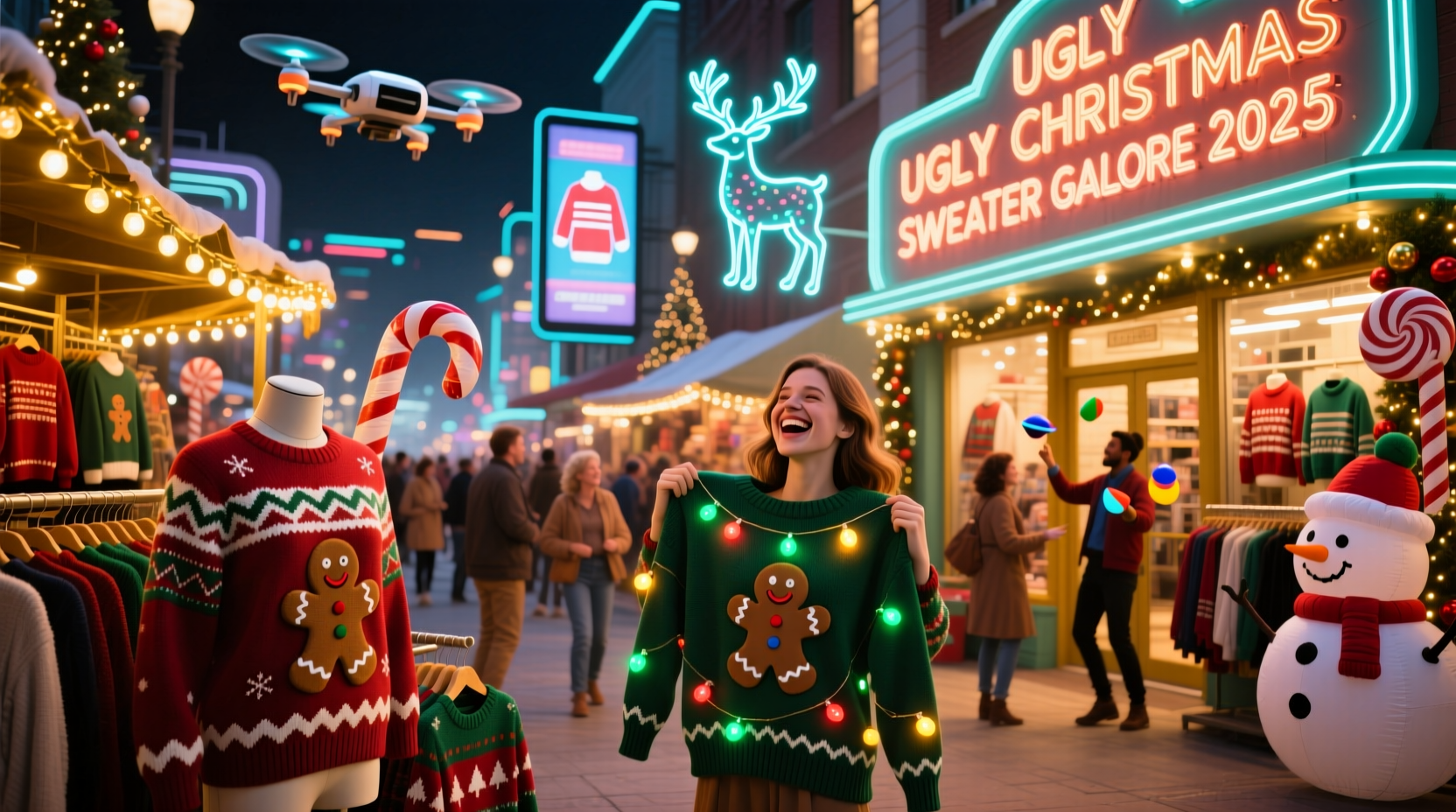 where to shop for ugly christmas sweaters