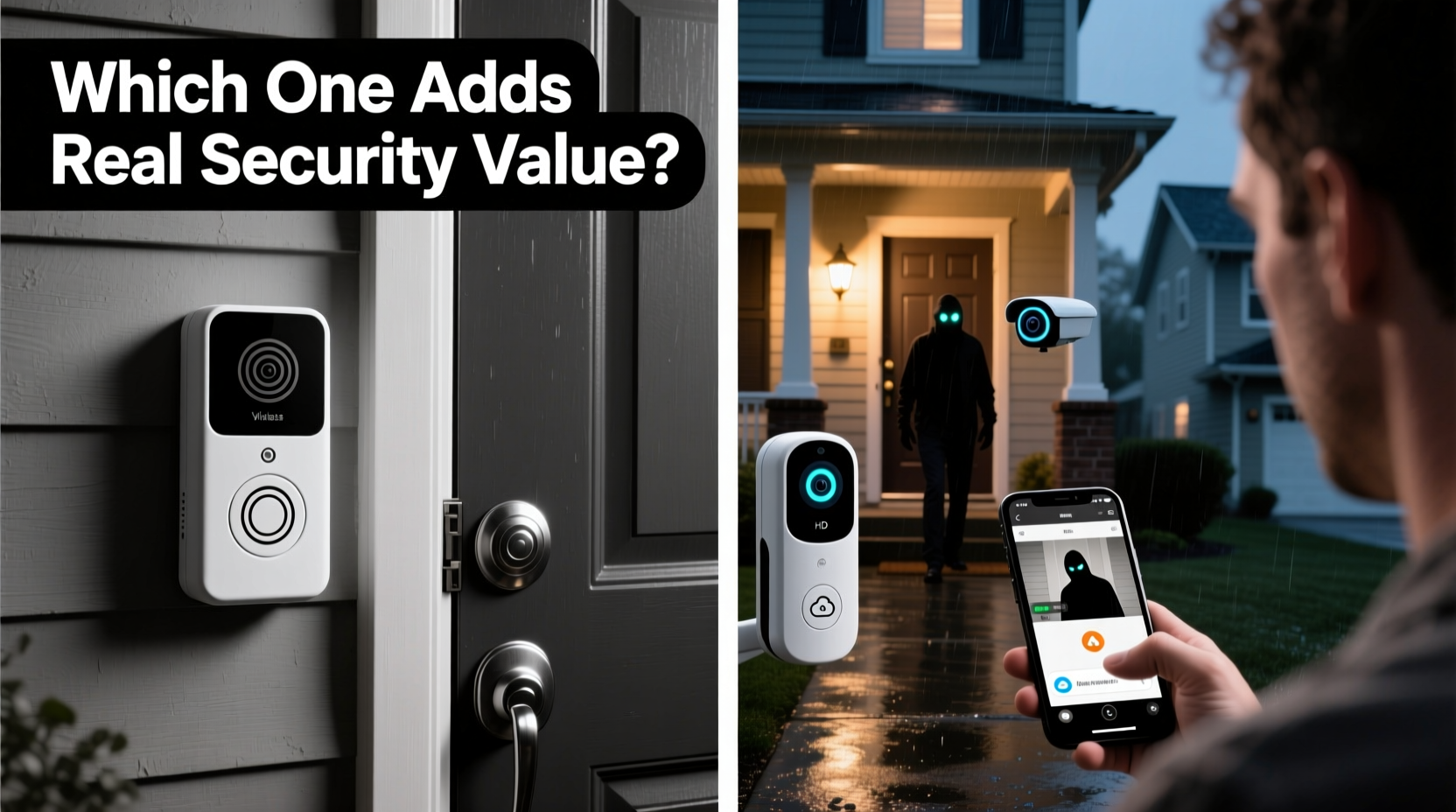 wireless doorbells vs smart video models which adds real home security value