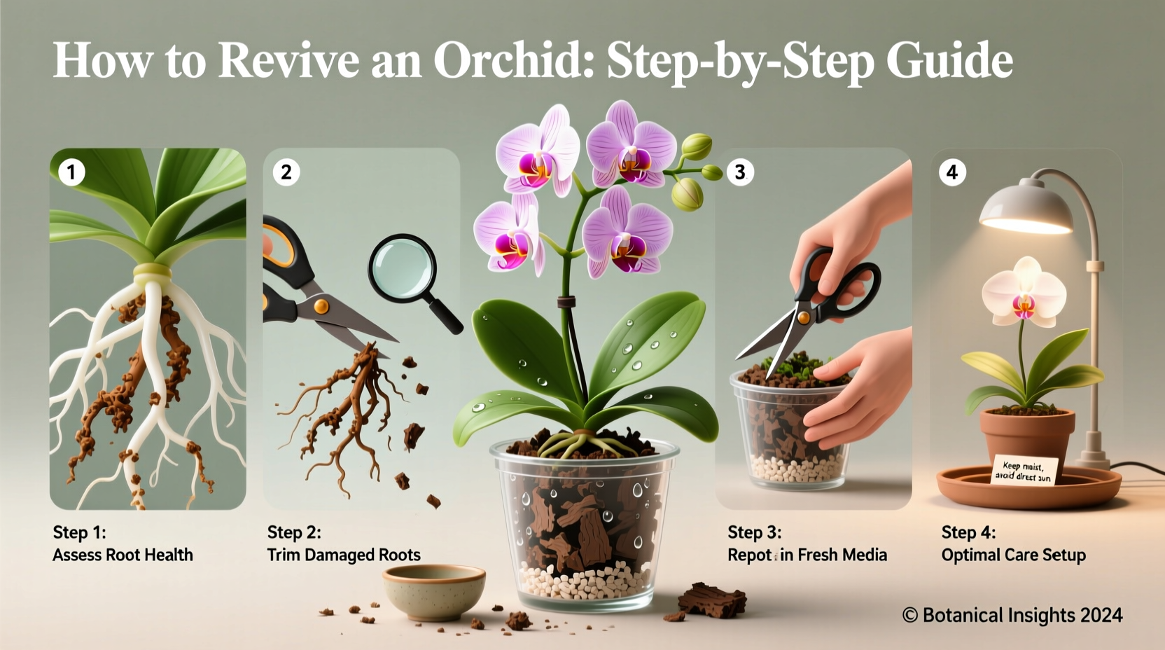 Revive a Dying Orchid in 3 Steps | TheHomeSprouts