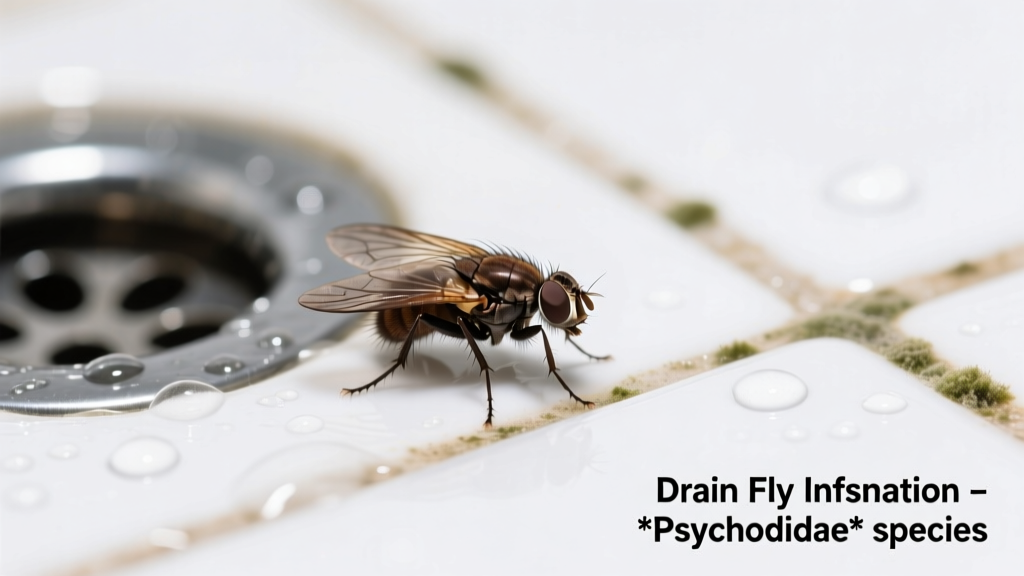 Drain Flies in Shower: What Pest Is It?