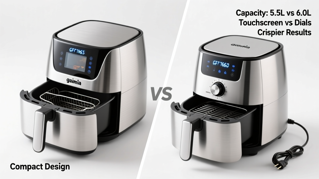 Gourmia GTF7465 vs GTF7660: Air Fryer Showdown