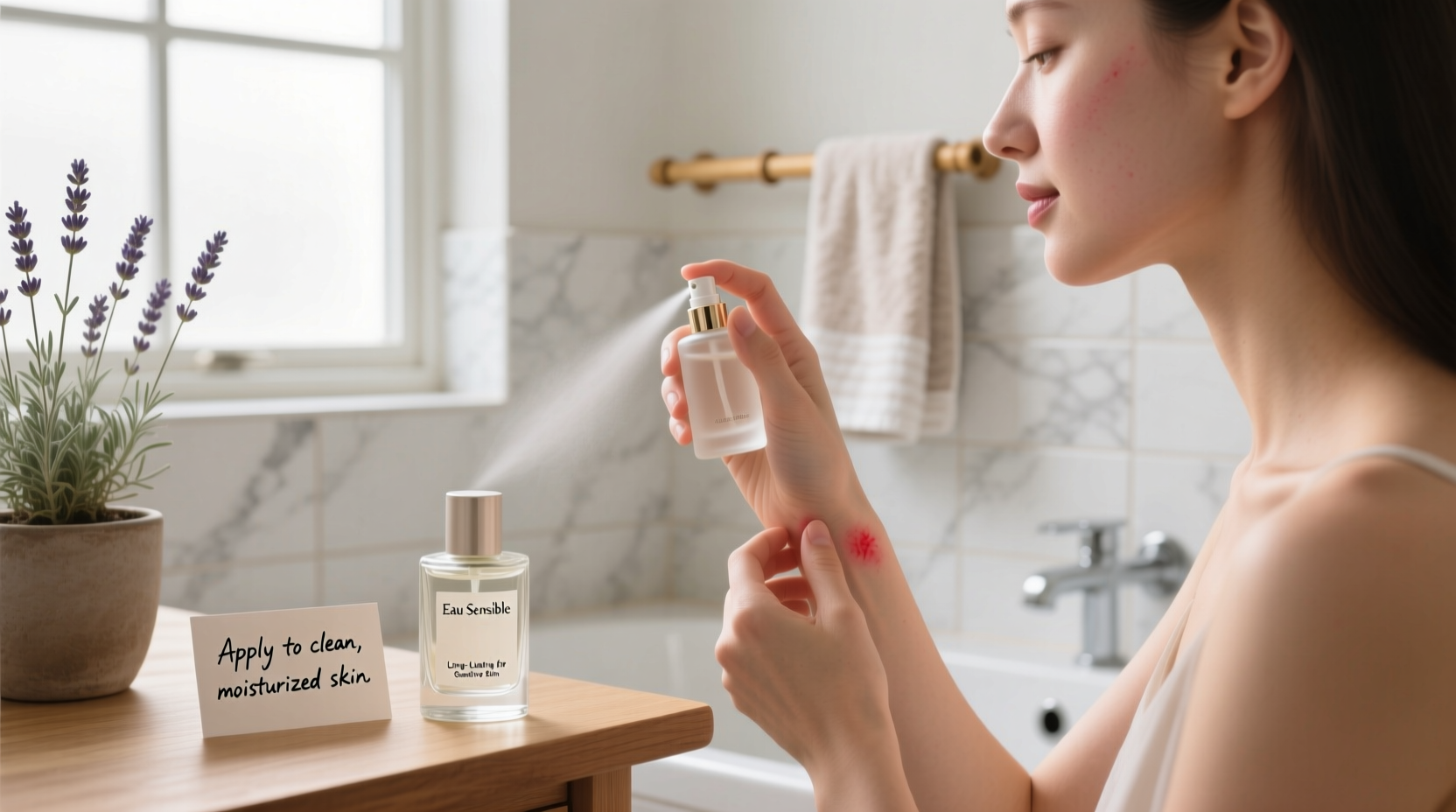 how to make your perfume last longer on sensitive skin without reapplying
