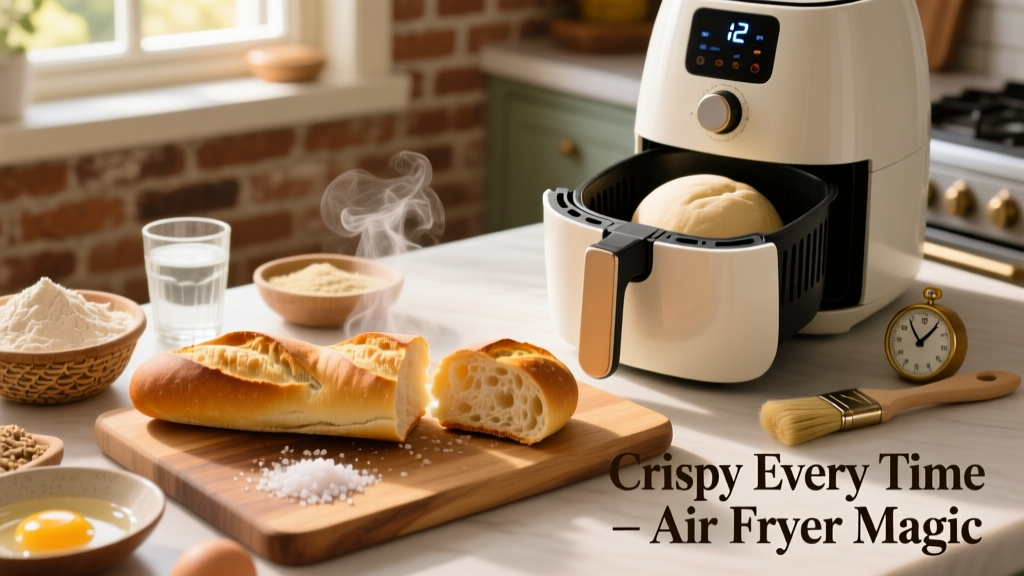 How to Cook Baguettes in an Air Fryer (Crispy Every Time)