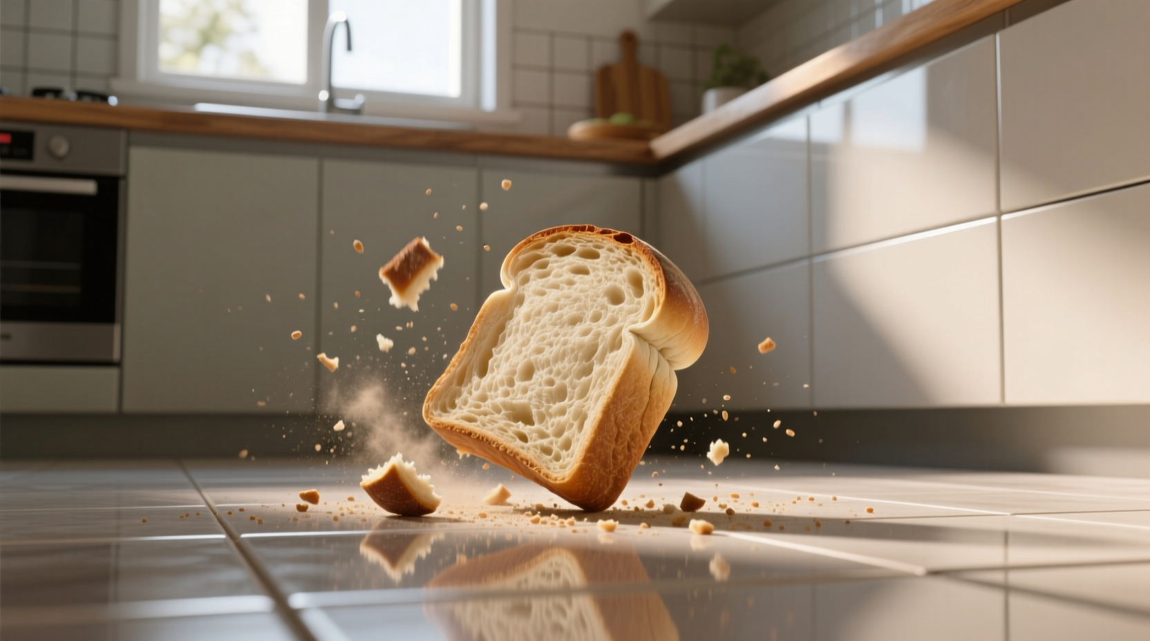 5 second rule for dropped food
