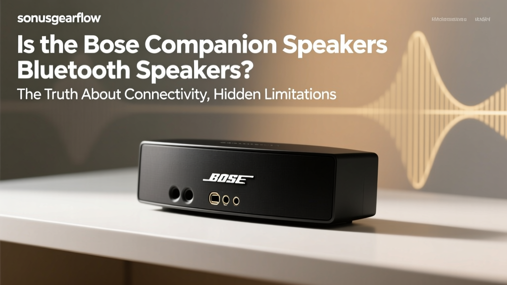 Bose Companion Bluetooth? Model-by-Model Truth (2026)