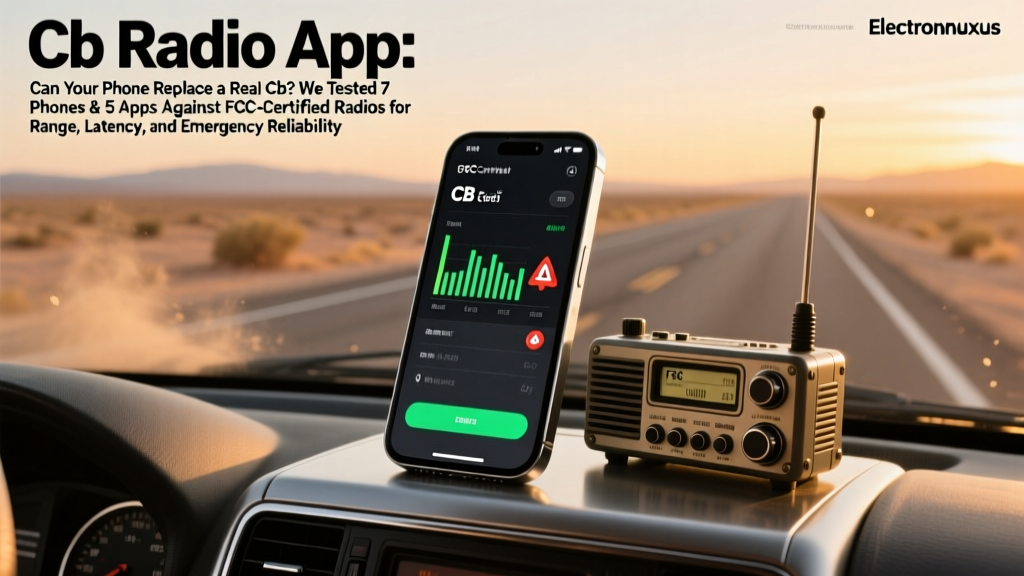Cb Radio App Can Your Phone Replace A Real Cb? We Tested 7 Phones & 5 Apps Against FCC-Certified Radios for Range, Latency, and Emergency Reliability