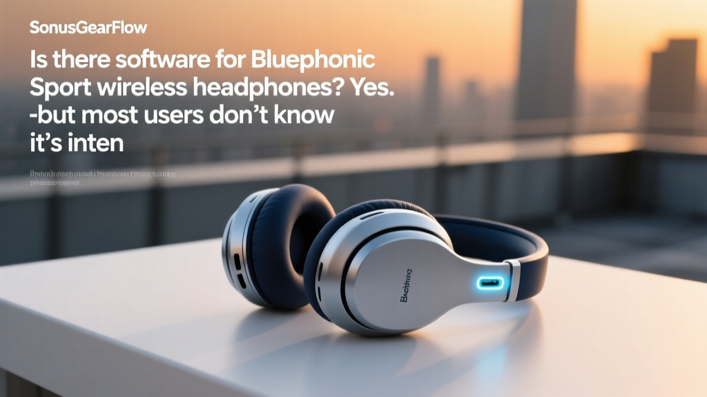 Bluephonic Sport Headphones Software: None Exists