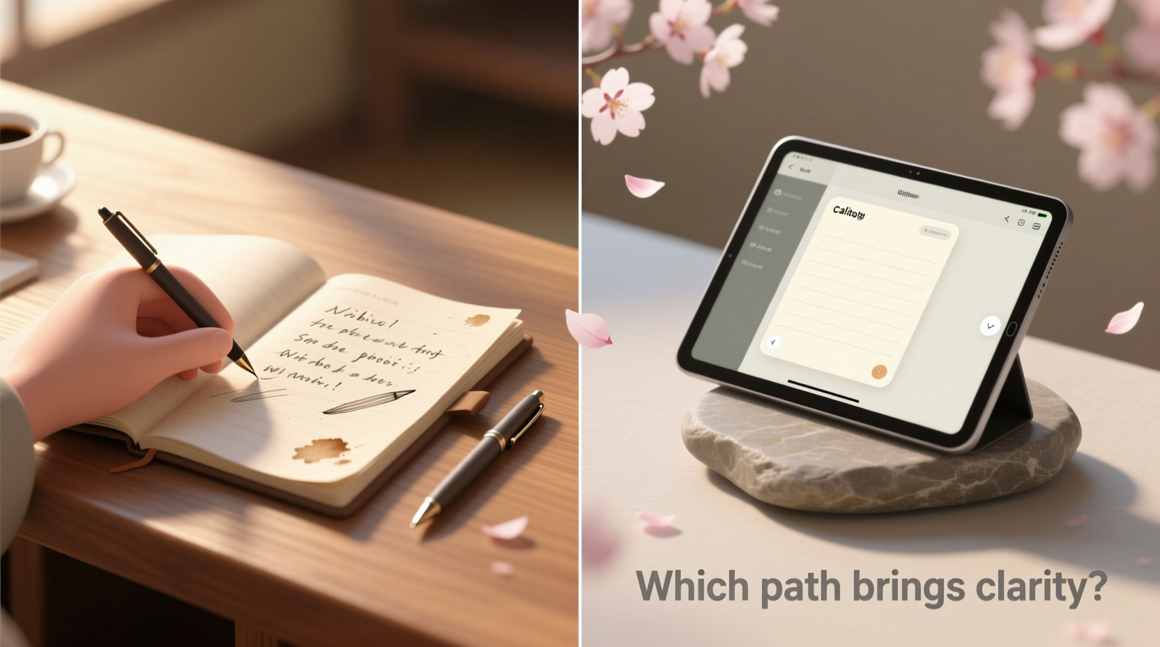 journaling on paper vs digital app which method is better for mental clarity