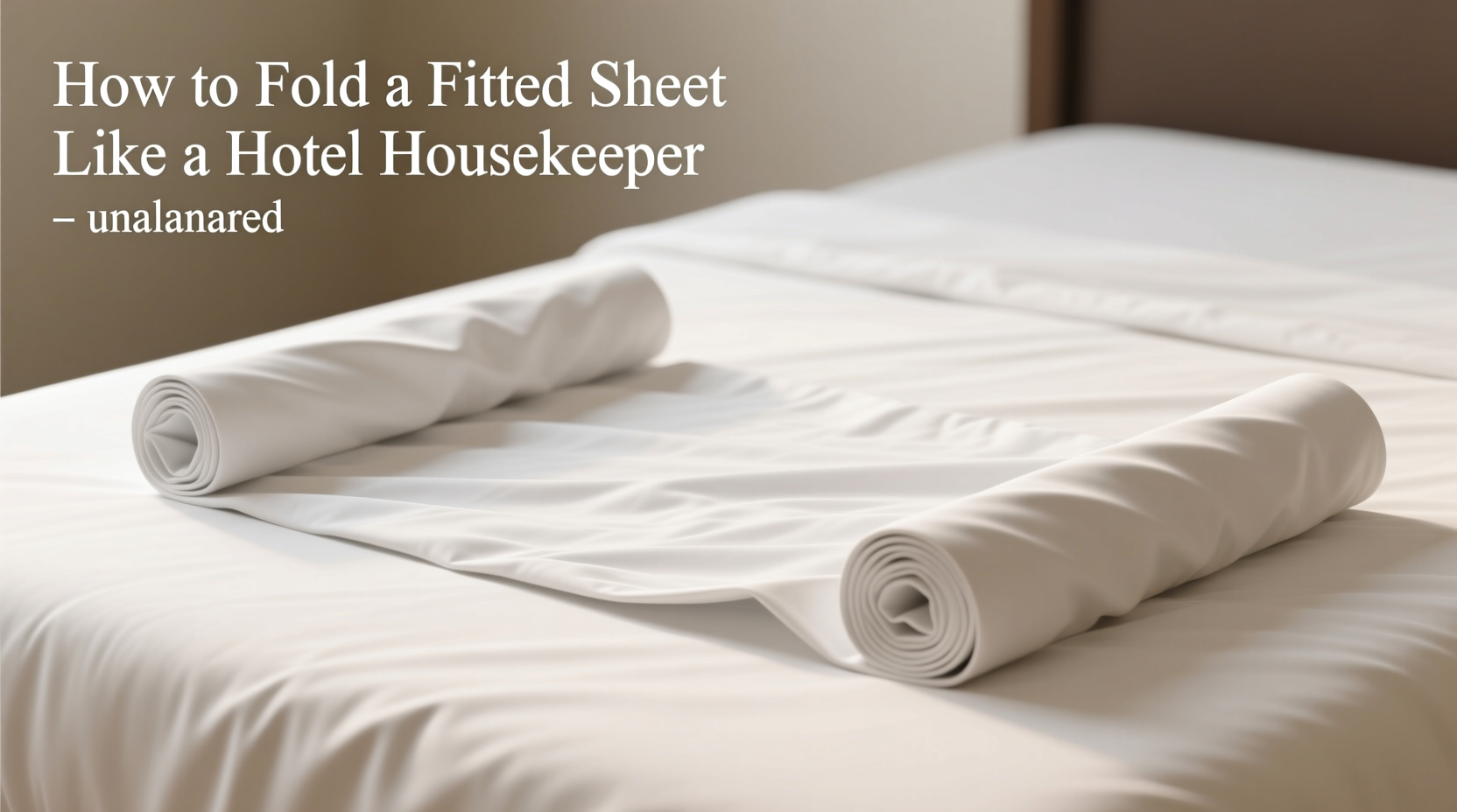 how to fold a fitted sheet like a hotel housekeeper no more crumpled messes