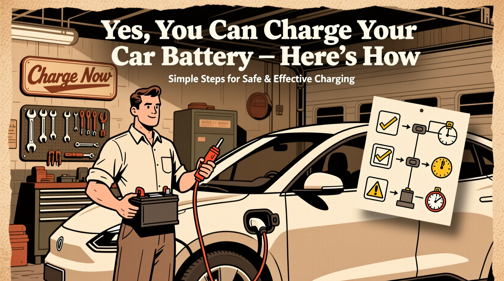 can i charge my car battery