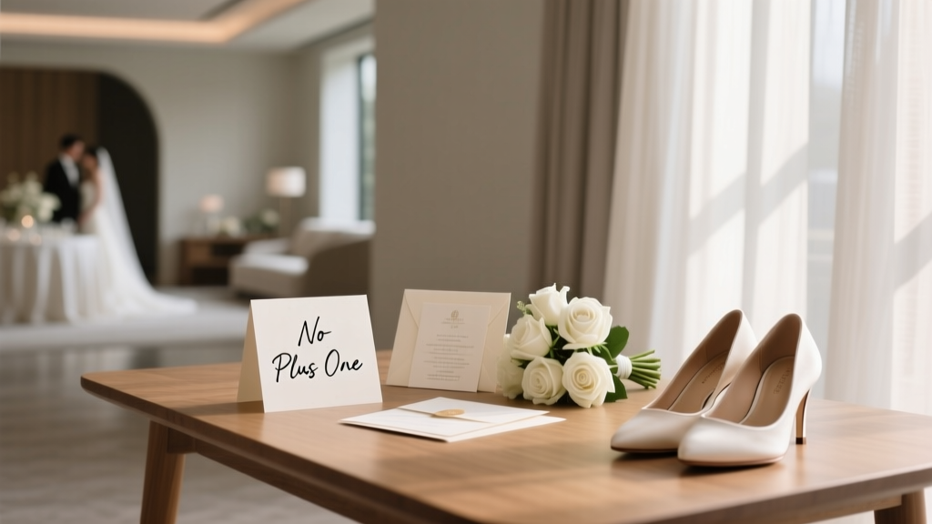 How to Tell Wedding Guests No Plus One (2026)