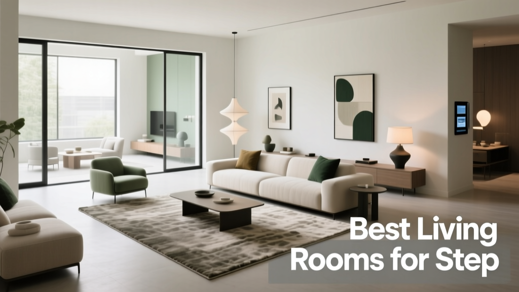 Best Living Rooms for STEP: Design, Layout, and Accessibility Standards for Seniors and Mobility Support