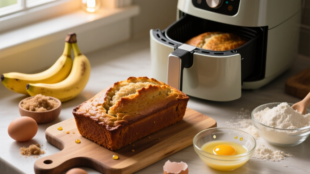 Air Fryer Banana Loaf: Crispy-Edged, Moist & Budget-Smart