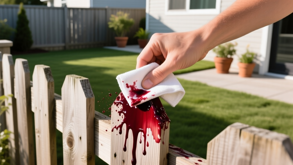 Best Proven Way: How to Get Red Wine Out of Fence Fast
