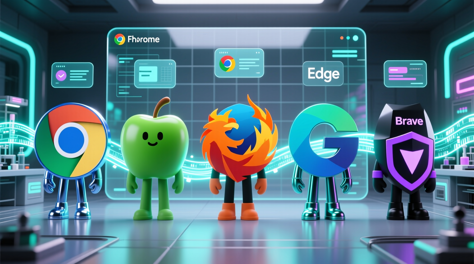 five best web browsers