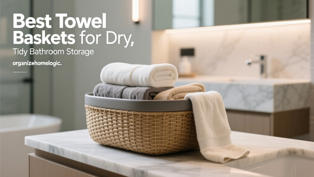 Best Towel Baskets for Dry, Tidy Bathroom Storage