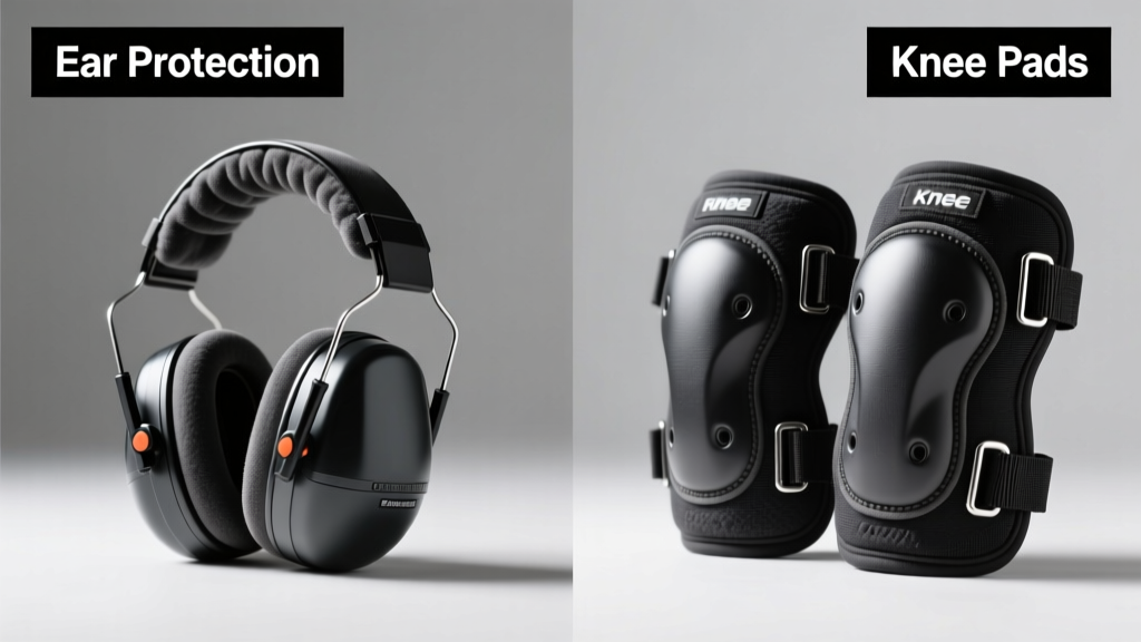 Ear Protection vs Knee Pads: Which Is Better for Your Job?