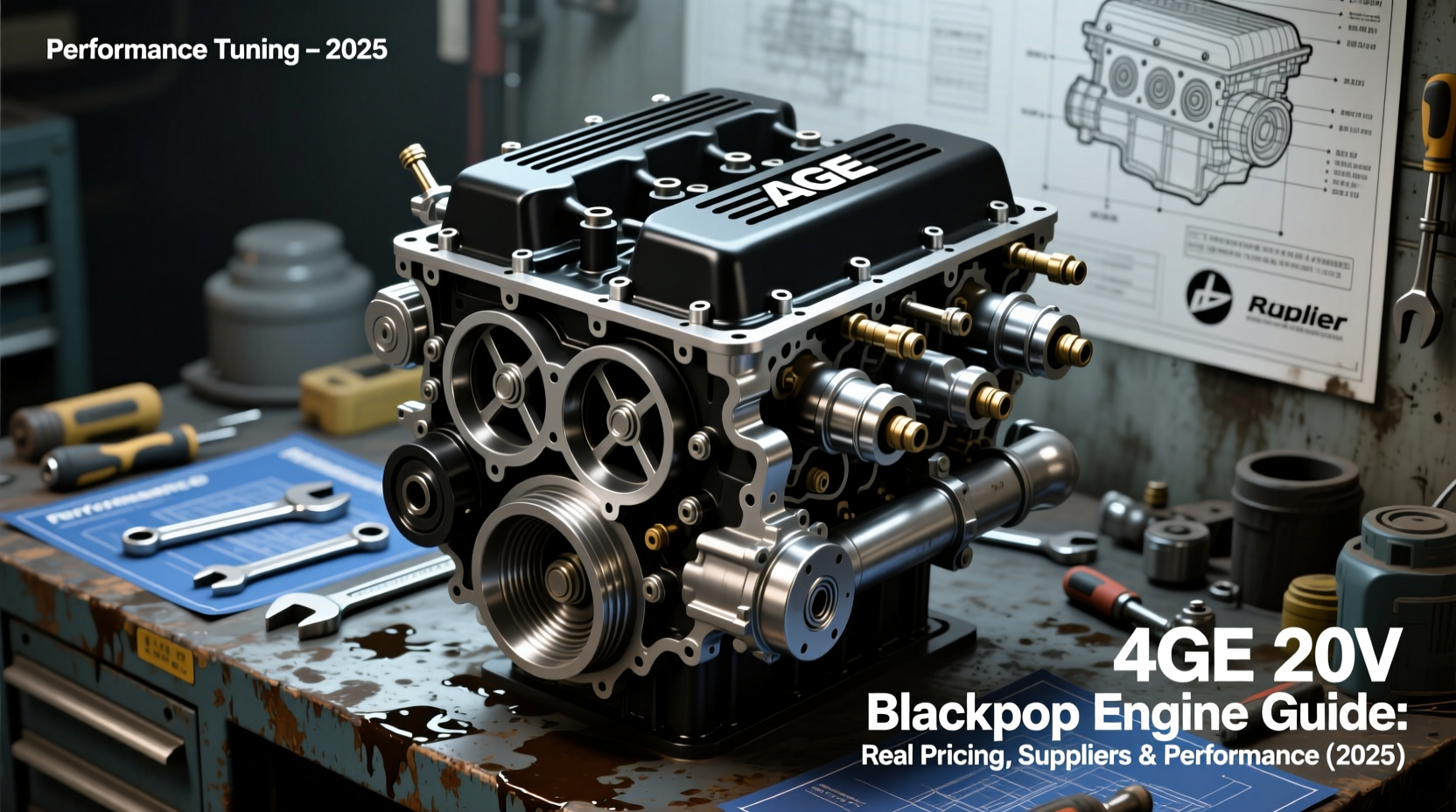 best selling 4age 20v blacktop engine