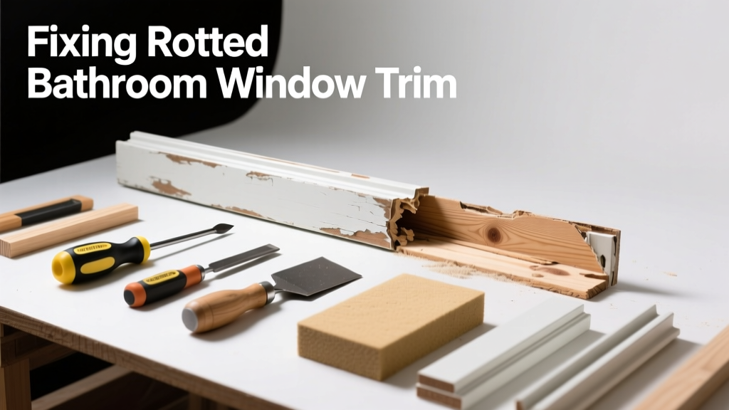 Fixing Rotted Bathroom Window Trim: A Practical Guide