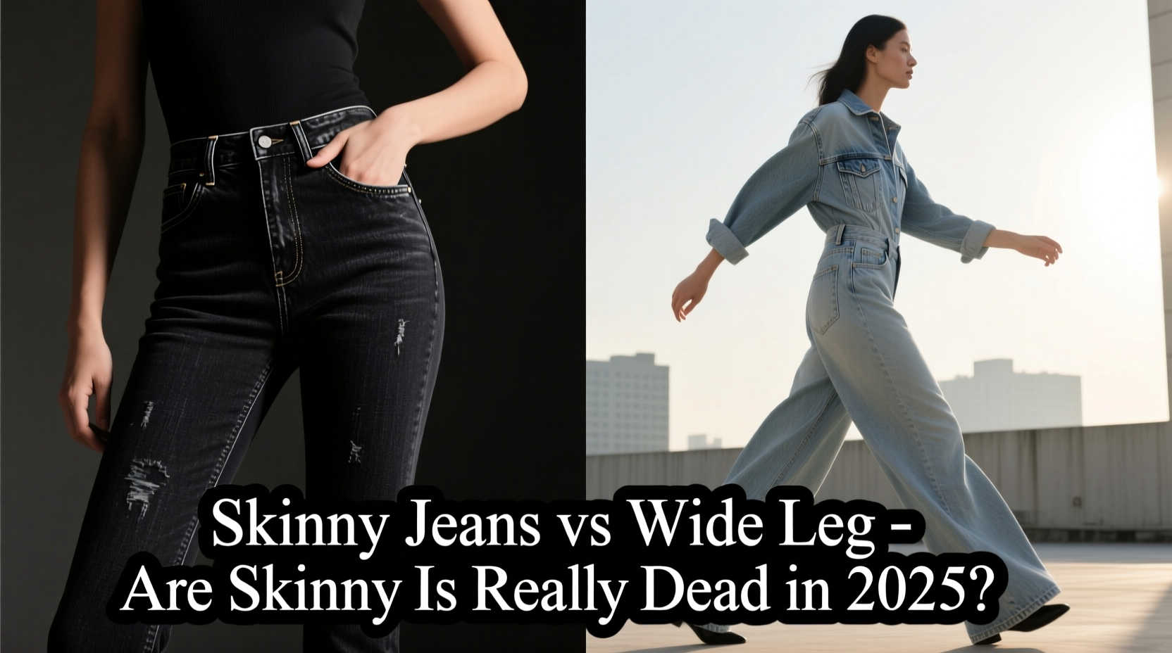 skinny jeans vs wide leg are skinny jeans really dead in 2025